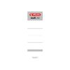 herlitz Etiquette de dos pour classeur maX.file, 60 x 190 mm