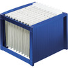helit Bac pour dossiers suspendus 'the rack', bleu
