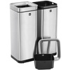 helit Poubelle de tri sélectif 'the twin bin', 2 x 30 litres