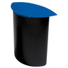 HAN Insert à déchets MOON, PP, 6 litres, avec couvercle bleu