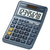 CASIO Calculatrice de bureau MS-80E, 8 chiffres, argent