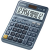 CASIO Calculatrice de bureau DF-120EM, 12 chiffres, argent