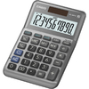 CASIO Calculatrice de bureau MS-100F, 10 chiffres, argent