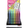Pentel Surligneur Illumina Flex Pastel, présentoir de 48