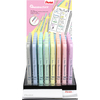Pentel Surligneur Illumina Flex Pastel, présentoir de 48
