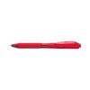 Pentel Stylo à bille rétractable BK440, rouge