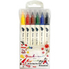 PentelArts Feutre pinceau BrushSignPen Twin, set de 6