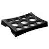 CEP Porte-gobelet, pour 11 gobelets, noir, en polystyrène - 69579