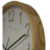 CEP Orium Horloge murale à quartz à cadran bois 'OSLO'