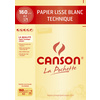 CANSON Papier à dessin Lavis technique, A3, 160 g/m2, blanc