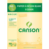 CANSON Bloc de papier à dessin, A4, 160 g/m2, blanc