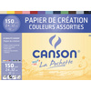 CANSON Papier de création, 240 x 320 mm, couleurs assorties
