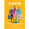 CANSON Bloc de dessin XS'MART FASHION DESIGN, A4