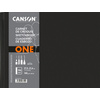 CANSON Carnet de croquis ONE, 279 x 216 mm, noir