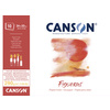 CANSON Bloc papier dessin 'Figueras', 180 x 240 mm, 290 g/m2