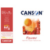 CANSON Bloc papier dessin 'Figueras', 380 x 460 mm, 290 g/m2