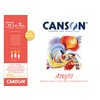 CANSON Bloc papier dessin 'Acrylic', 380 x 460 mm, 400 g/m2
