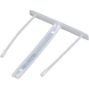 Fellowes Clip de fixation pour archives Bankers Box, Blanche
