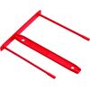 Fellowes Clip de fixation pour archives Bankers Box, rouge