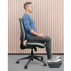 Fellowes Coussin d'assise en biseau Breyta, noir