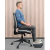 Fellowes Coussin d'assise en biseau Breyta, noir