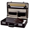 Alassio Attaché-case TAORMINA, cuir, noir