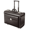 Alassio Valise pour pilotes 'SILVANA', simili cuir, noir