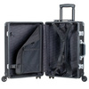 Alumaxx Trolley de voyage, en aluminium, noir mat