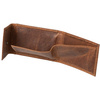 Alassio Mini porte-monnaie, en cuir, marron