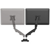 Fellowes Kit de bras porte-écrans double TFT/LCD Eppa, noir