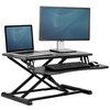 Fellowes Station de travail assis-debout Corsivo, noir