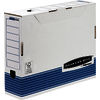 Fellowes Boîte d'archives Bankers Box SYSTEM, 100 mm, bleu