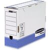 Fellowes BANKERS BOX SYSTEM boîte d'archives, (L)100mm, bleu - 85043
