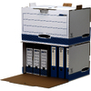 Fellowes Caisse d'archives Bankers Box, blanc/bleu