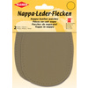 KLEIBER Patch en cuir nappa, 125 x 100 mm, beige