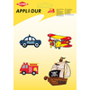KLEIBER Assortiment d'applications 'Vehicles 1', 4 motifs