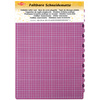 KLEIBER Tapis de coupe, A2, pliable, rose