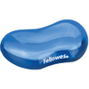 Fellowes Repose-poignet pour souris Crystal Gel, bleu