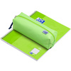 Oxford Trousse, polyester, rectangulaire, grand, vert clair