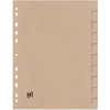 Oxford Intercalaires carton TOUAREG, uni, A4, 10 touches