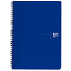 Oxford Cahier à spirale 'Original Blue', A4+, quadrillé,bleu