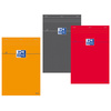 Oxford Bloc-notes, A6, quadrillé, 80 feuilles, orange - 21608