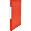 Oxford Boîte de classement Top File+, 25 mm, A4, rouge