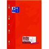 Oxford Feuilles simples perforées, A4, quadrillé 5x5 margé - 21154