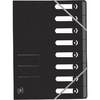 Oxford Trieur Top File+, A4, 8 compartiments, noir