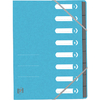 Oxford Trieur Top File+, A4, 8 compartiments, bleu clair
