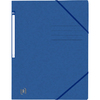 Oxford Chemise à élastique Top File+, A4, bleu