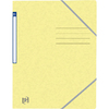 Oxford Chemise à élastique Top File+, A4, jaune pastel