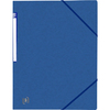 Oxford Chemise simple à élastique Top File+, A4, bleu