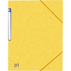 Oxford Chemise simple à élastique Top File+, A4, jaune